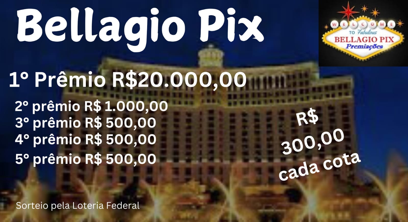 8ª - FEDERAL 22.500,00 EM PREMIOS 
